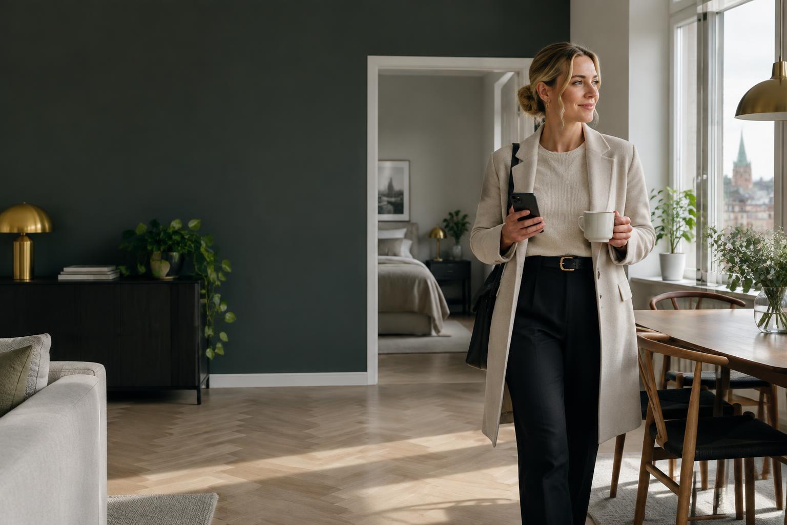 Kajsa hjälper till i vardagen